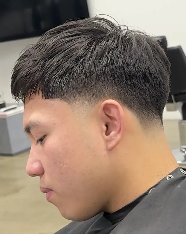 Textured crop with low fade by Nathan Quizon