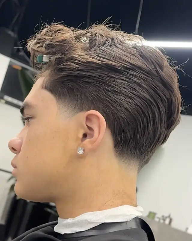 Textured top with drop taper by Nathan Quizon